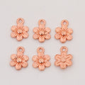 Zinc Alloy Flower Charm Pendant No.378519 for DIY Necklace Bracelet Jewelry Making view 4