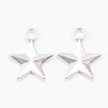 Zinc Alloy Star Charm Pendant No.531799 for DIY Necklace Bracelet Jewelry Making view 3