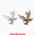 Zinc Alloy Eagle Charm Pendant No.191811 for DIY Necklace Bracelet Jewelry Making view 1