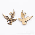 Zinc Alloy Eagle Charm Pendant No.191811 for DIY Necklace Bracelet Jewelry Making view 2