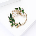 Alloy Enamel Wreath Brooch Pin For Women's Suits And Sweaters view 3