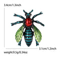 Alloy Enamel Insect Brooch Pin For Unisex Apparel Accessories view 5
