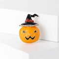 Electroplated Alloy Enamel Pumpkin Brooch For Halloween Suit Decoration view 3