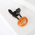 Alloy Enamel Pumpkin Brooch Pin For Halloween Suit Accessories view 2