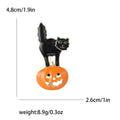 Alloy Enamel Pumpkin Brooch Pin For Halloween Suit Accessories view 5