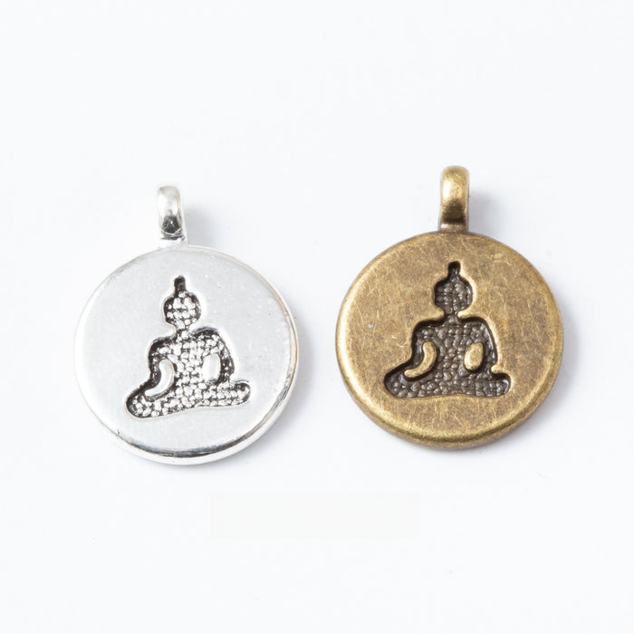 Zinc Alloy Yoga Pose Charm Pendant No.184171 for DIY Necklace Bracelet Jewelry Making