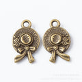 Zinc Alloy Ladies Hat Charm Pendant for DIY Necklace Bracelet Jewelry Making view 3