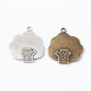 Zinc Alloy Tree Charm Pendant No.992853 for DIY Necklace Bracelet Jewelry Making