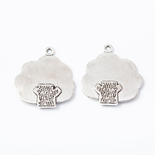 Zinc Alloy Tree Charm Pendant No.992853 for DIY Necklace Bracelet Jewelry Making