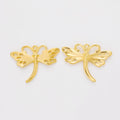 Zinc Alloy Dragonfly Charm Pendant No.744202 for DIY Necklace Bracelet Jewelry Making view 3