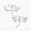 Zinc Alloy Dragonfly Charm Pendant No.744202 for DIY Necklace Bracelet Jewelry Making view 2