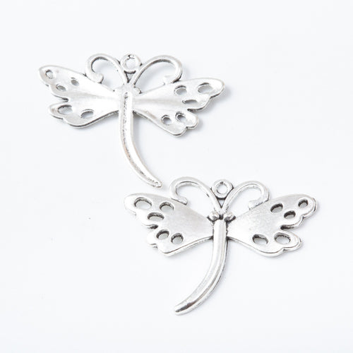 Zinc Alloy Dragonfly Charm Pendant No.744202 for DIY Necklace Bracelet Jewelry Making