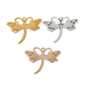 Zinc Alloy Dragonfly Charm Pendant No.744202 for DIY Necklace Bracelet Jewelry Making view 5