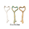 Zinc Alloy Key Charm Pendant No.652531 for DIY Necklace Bracelet Jewelry Making view 1