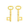 Zinc Alloy Key Charm Pendant No.532517 for DIY Necklace Bracelet Jewelry Making view 4