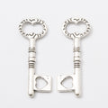 Zinc Alloy Key Charm Pendant No.532517 for DIY Necklace Bracelet Jewelry Making view 3