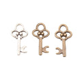 Zinc Alloy Key Charm Pendant No.348344 for DIY Necklace Bracelet Jewelry Making view 5