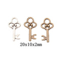 Zinc Alloy Key Charm Pendant No.348344 for DIY Necklace Bracelet Jewelry Making view 1