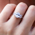 Elegant Oval Egg Shape Cubic Zirconia Women's Ring High Quality Fashion Finger Jewelry view 2