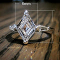 European Simple Marquise Cubic Zirconia Copper Ring For Party And Prom Hand Jewelry view 5