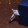 European Simple Marquise Cubic Zirconia Copper Ring For Party And Prom Hand Jewelry view 3