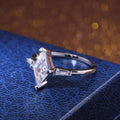European Simple Marquise Cubic Zirconia Copper Ring For Party And Prom Hand Jewelry view 4