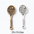 Zinc Alloy Shuttlecock Charm Pendant for DIY Necklace Bracelet Jewelry Making view 1