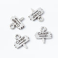 Zinc Alloy Signpost Charm Pendant No.629782 for DIY Necklace Bracelet Jewelry Making view 2