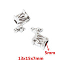 Antique Silver Zinc Alloy Cow Charm Pendant No.813845 for DIY Necklace Bracelet Jewelry Making view 1