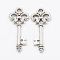Zinc Alloy Key Charm Pendant No.805477 for DIY Necklace Bracelet Jewelry Making view 3