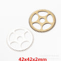 Zinc Alloy Gear Charm Pendant No.952477 for DIY Necklace Bracelet Jewelry Making view 1