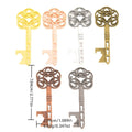 Zinc Alloy Bottle Opener Key Charm Pendant for DIY Necklace Bracelet Jewelry Making view 1