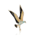 Alloy Enamel Hummingbird Brooch For Women Suit And Coat view 5