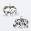 Zinc Alloy Elephant Charm Pendant No.424726 for DIY Necklace Bracelet Jewelry Making view 2