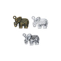 Zinc Alloy Elephant Charm Pendant No.724513 for DIY Necklace Bracelet Jewelry Making view 5