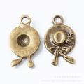 Zinc Alloy Hat Charm Pendant No.182822 for DIY Necklace Bracelet Jewelry Making view 3