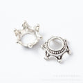 Zinc Alloy Crown Charm Pendant No.722008 for DIY Necklace Bracelet Jewelry Making view 3