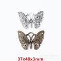 Zinc Alloy Butterfly Charm Pendant No.346365 for DIY Necklace Bracelet Jewelry Making view 1