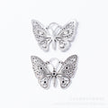 Zinc Alloy Butterfly Charm Pendant No.346365 for DIY Necklace Bracelet Jewelry Making view 2