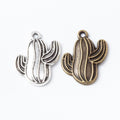 Zinc Alloy Cactus Charm Pendant No.770953 for DIY Necklace Bracelet Jewelry Making view 4