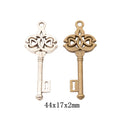 Zinc Alloy Key Charm Pendant No.598407 for DIY Necklace Bracelet Jewelry Making view 1
