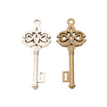 Zinc Alloy Key Charm Pendant No.598407 for DIY Necklace Bracelet Jewelry Making view 4