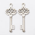 Zinc Alloy Key Charm Pendant No.598407 for DIY Necklace Bracelet Jewelry Making view 3