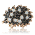 Alloy Rhinestone Hedgehog Brooch Pin For Suit And Coat view 1
