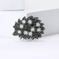 Alloy Rhinestone Hedgehog Brooch Pin For Suit And Coat view 3