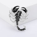 Metal Enamel Scorpion Brooch For Creative Insect Fashion Accessories view 7