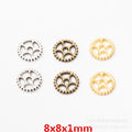 Zinc Alloy Gear Charm Pendant No.425783 for DIY Necklace Bracelet Jewelry Making view 1
