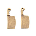 Zinc Alloy Cleaver Charm Pendant for DIY Necklace Bracelet Jewelry Making view 2