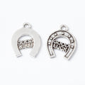 Zinc Alloy Horseshoe Charm Pendant No.959388 for DIY Necklace Bracelet Jewelry Making view 3