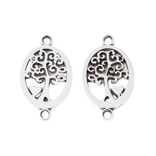 Zinc Alloy Tree Of Life Charm Pendant No.863346 for DIY Necklace Bracelet Jewelry Making